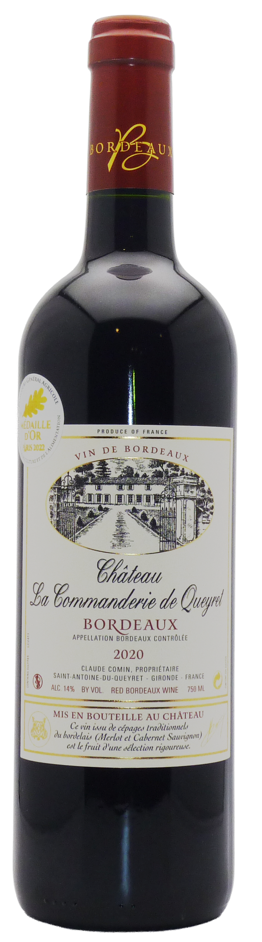 シャトー・ラ・コマンドリー・ド・ケレ　ルージュ